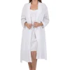 La Cera™ 100% Cotton Embroidered Robe Cheap