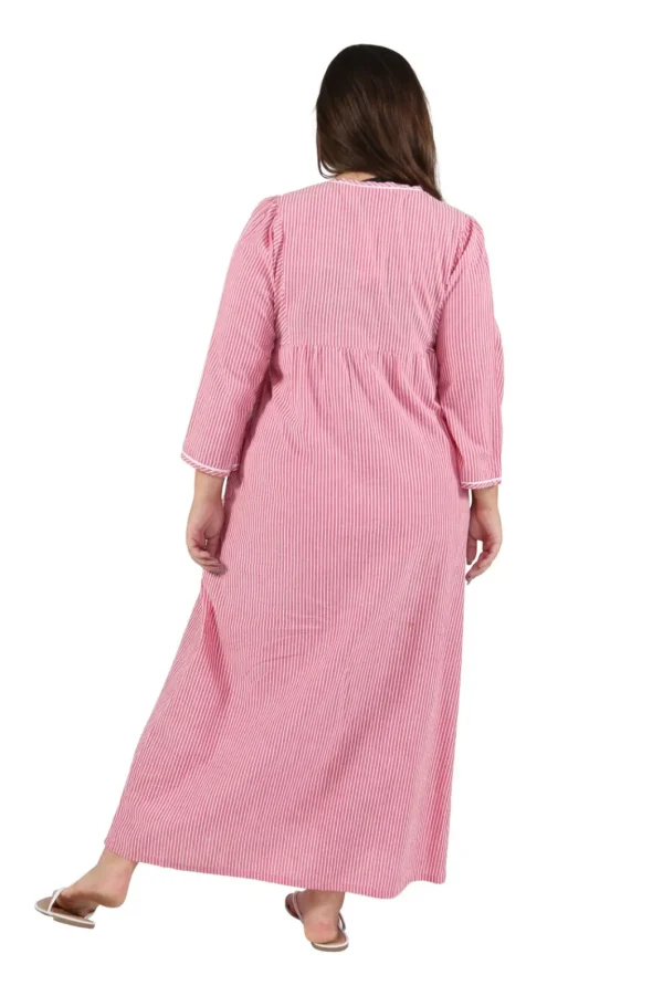 La Cera™ 100% Cotton Plus Size Zip Front Robe Sale