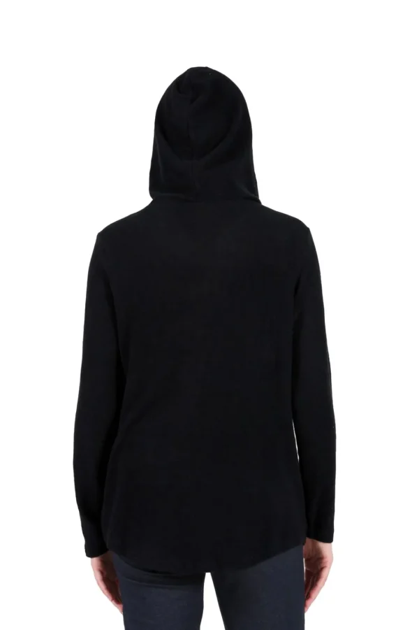 La Cera™ Cozy Hooded Tee Cheap