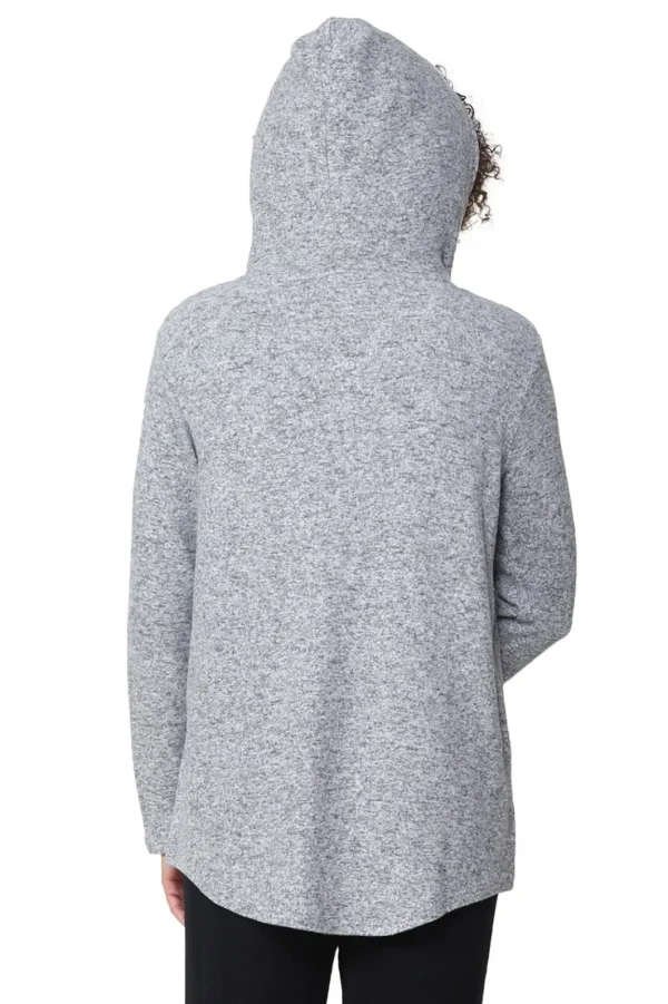 La Cera™ Cozy Hooded Tee Cheap