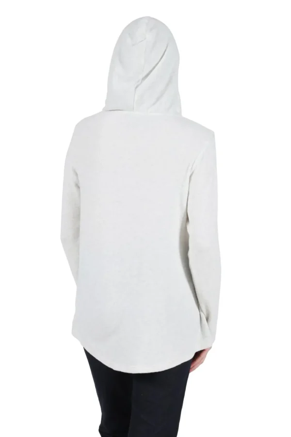 La Cera™ Cozy Hooded Tee Cheap