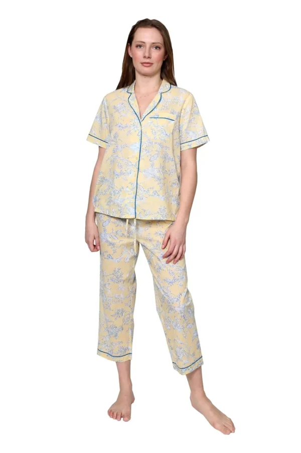 La Cera™ Floral Print Pajamas Cheap