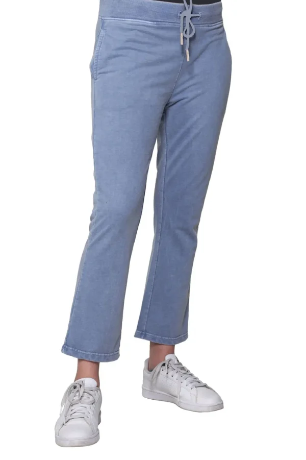 La Cera™ Heathered French Terry Drawstring Pants Sale