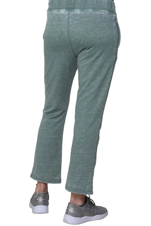 La Cera™ Heathered French Terry Pants New