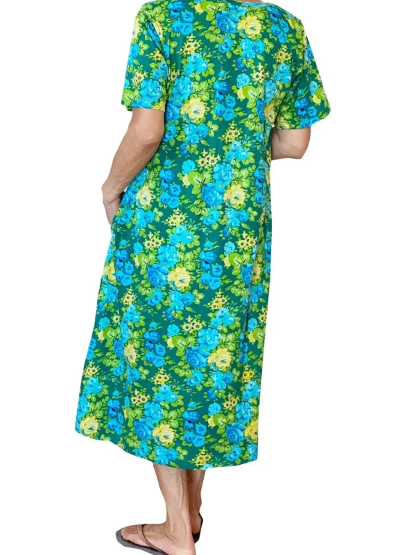 La Cera™ La Cera Floral Printed A-Line Dress - Plus Size Fashion