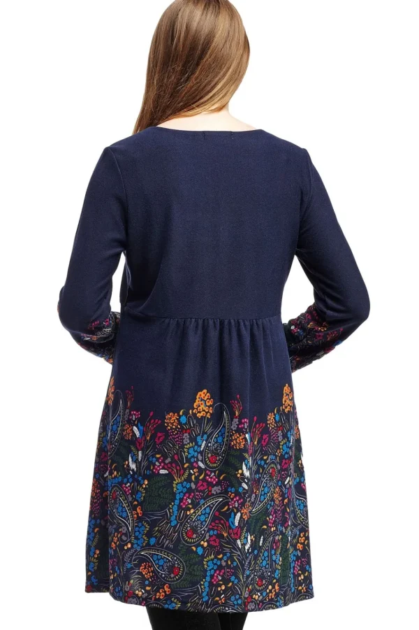 La Cera™ La Cera Floral Pullover Tunic Top Discount