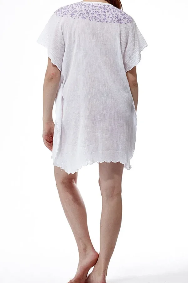 La Cera™ La Cera Hand-Embroidered Cover Up Best Sale