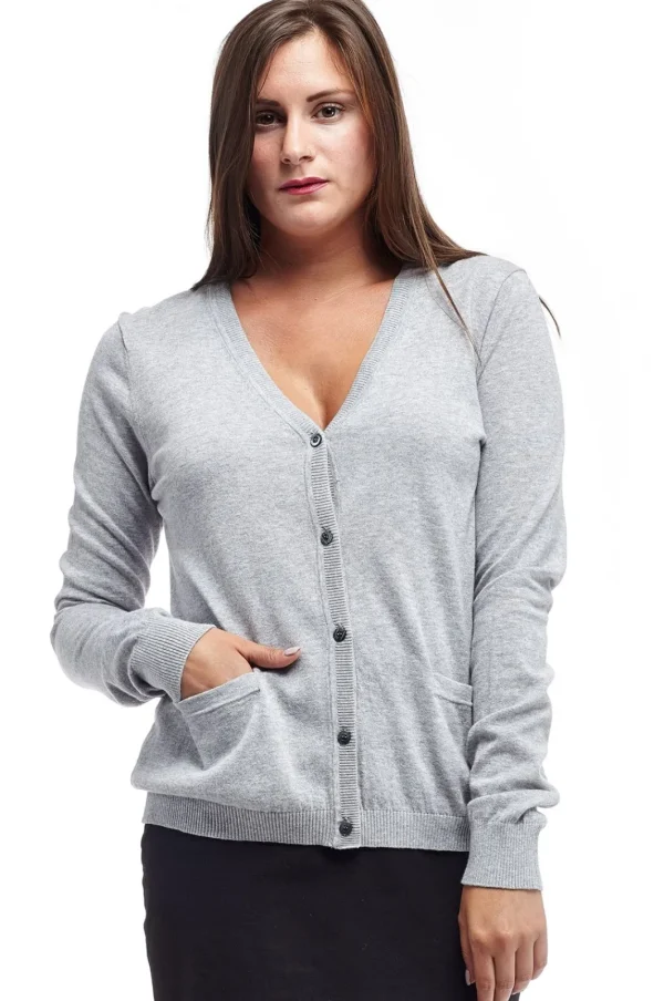 La Cera™ La Cera Long Sleeve Cardigan With Pockets Online