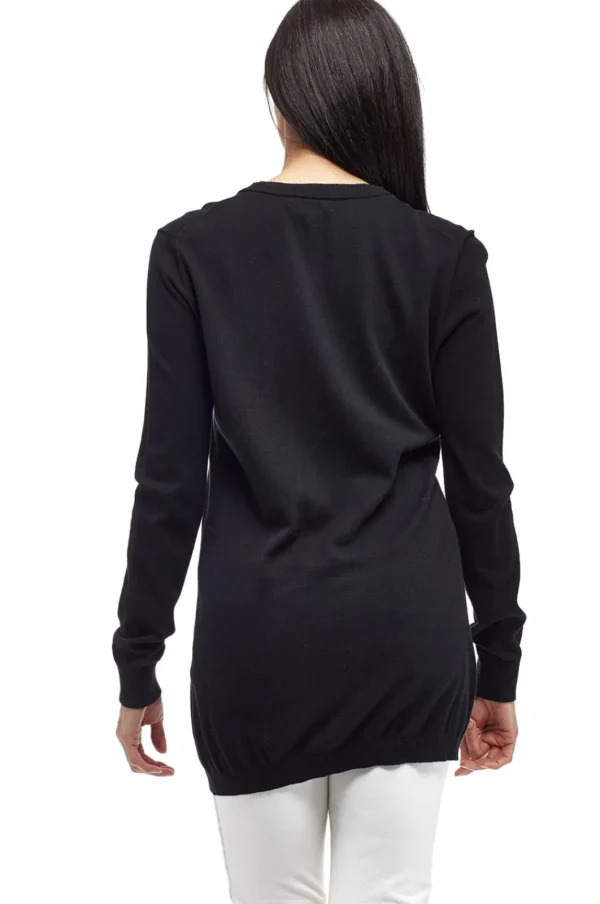 La Cera™ La Cera Long Sleeve Cardigan New