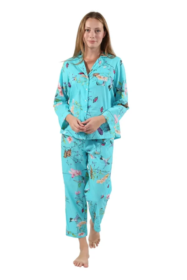 La Cera™ La Cera Long Sleeve Floral Pajama Set Best Sale