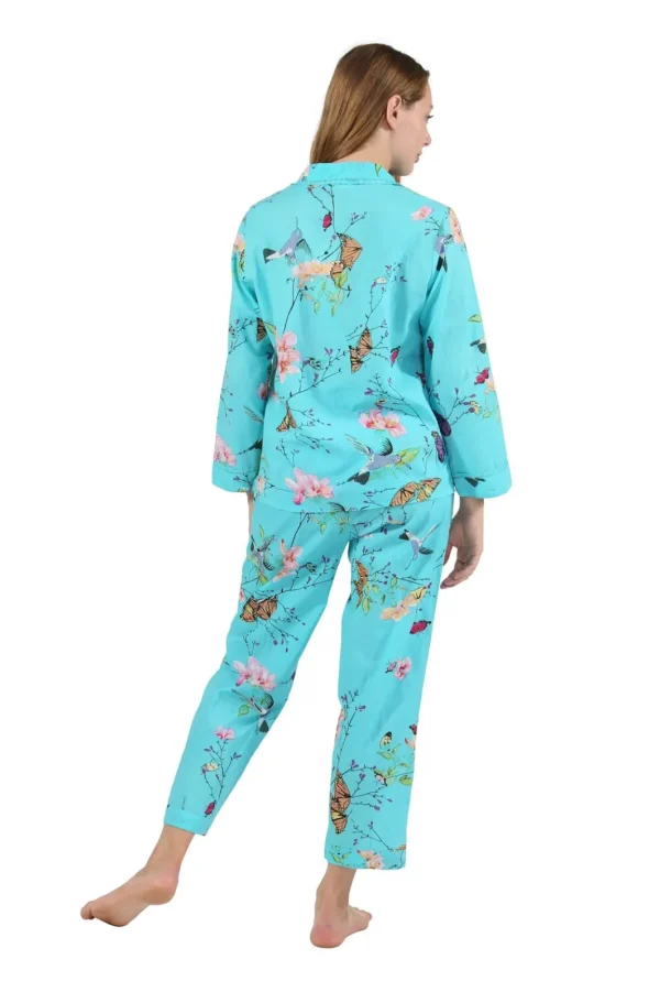 La Cera™ La Cera Long Sleeve Floral Pajama Set Best Sale