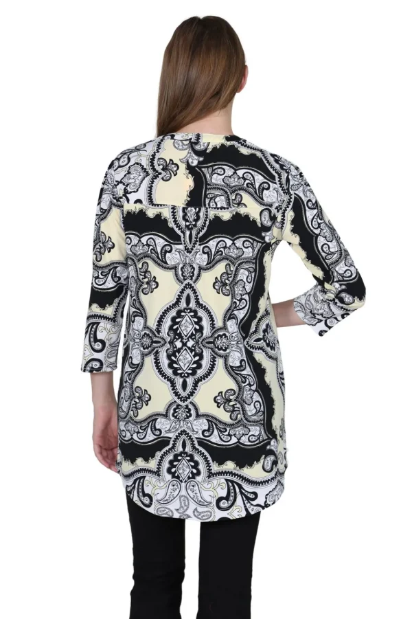 La Cera™ La Cera Park Paisley Print Tunic Online