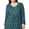 La Cera™ La Cera Plus Size Pullover Tunic Top Best Sale