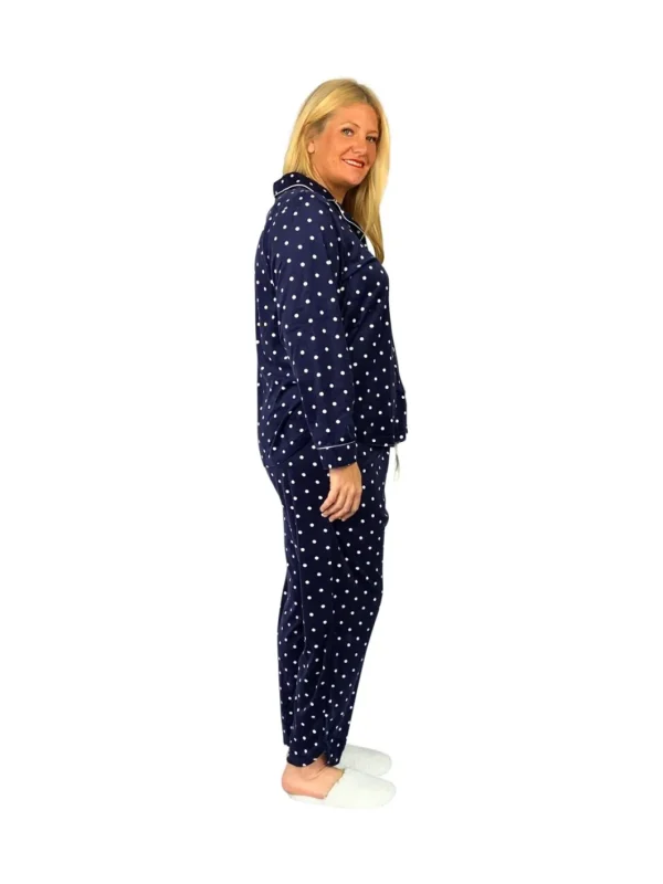 La Cera™ La Cera Plus Size Sheered Minky Fleece Pj Set Store