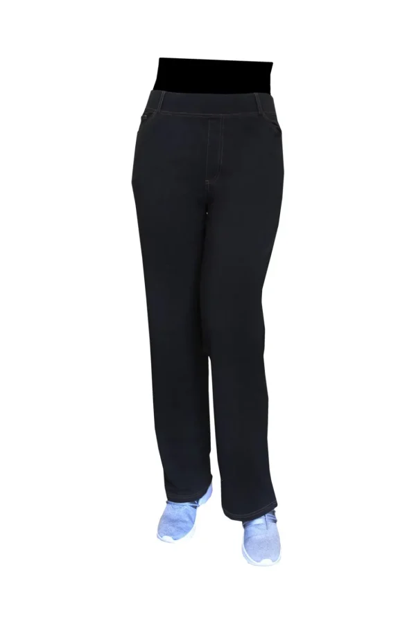 La Cera™ La Cera Plus Size Stretch Knit Boot Cut Pant Online