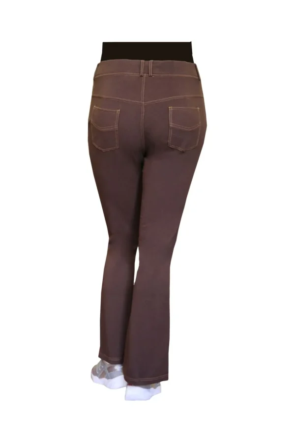 La Cera™ La Cera Plus Size Stretch Knit Boot Cut Pant Online