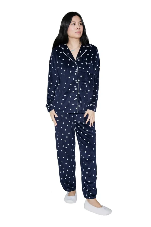 La Cera™ La Cera Sheered Minky Fleece Pj Set Store