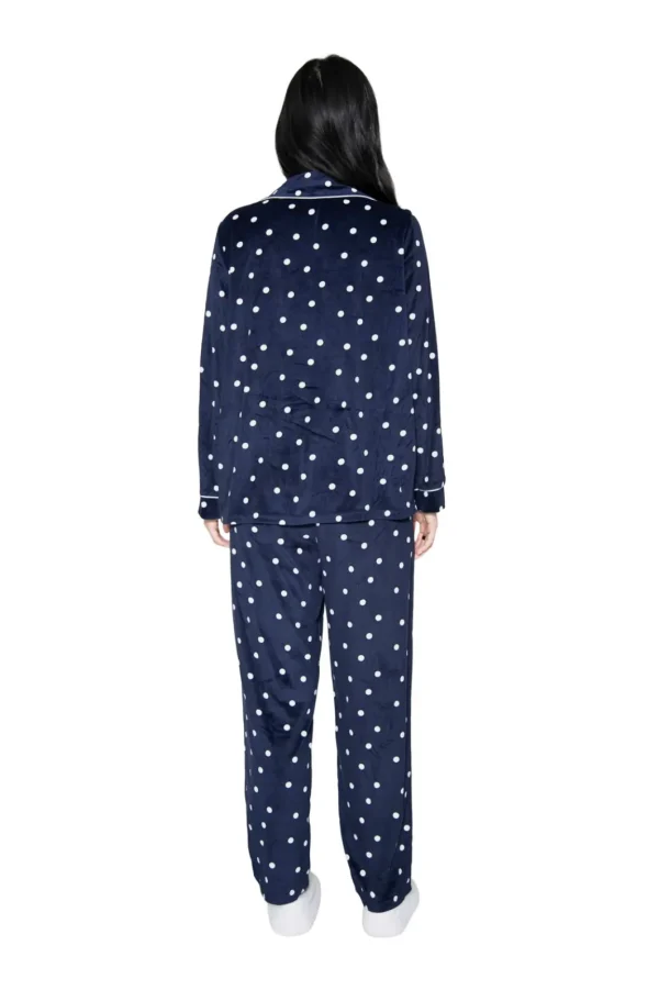 La Cera™ La Cera Sheered Minky Fleece Pj Set Store