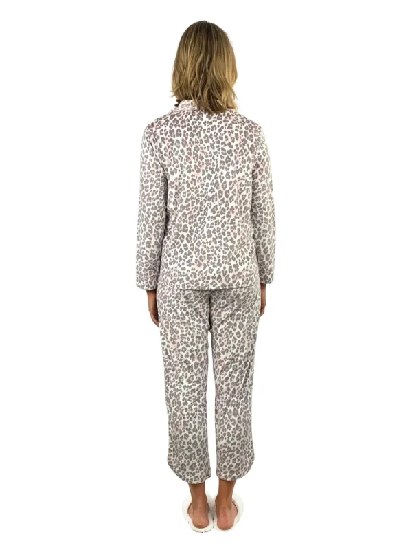 La Cera™ La Cera Sheered Minky Fleece Pj Set Store