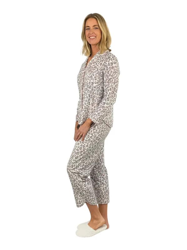 La Cera™ La Cera Sheered Minky Fleece Pj Set Store