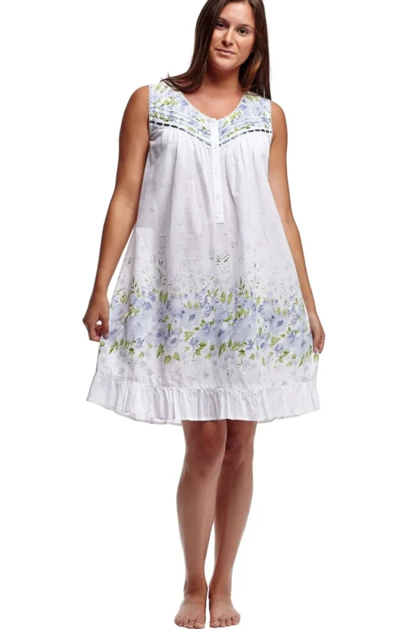 La Cera™ La Cera Sleeveless Ribbon Laced Chemise Online