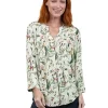 La Cera™ La Cera Springtime Fresh Rayon Print Tunic Online