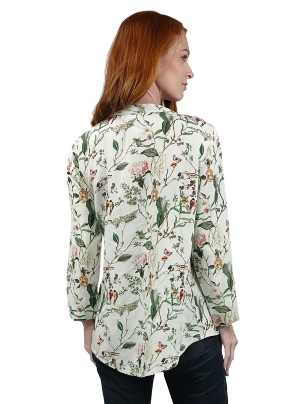 La Cera™ La Cera Springtime Fresh Rayon Print Tunic Online