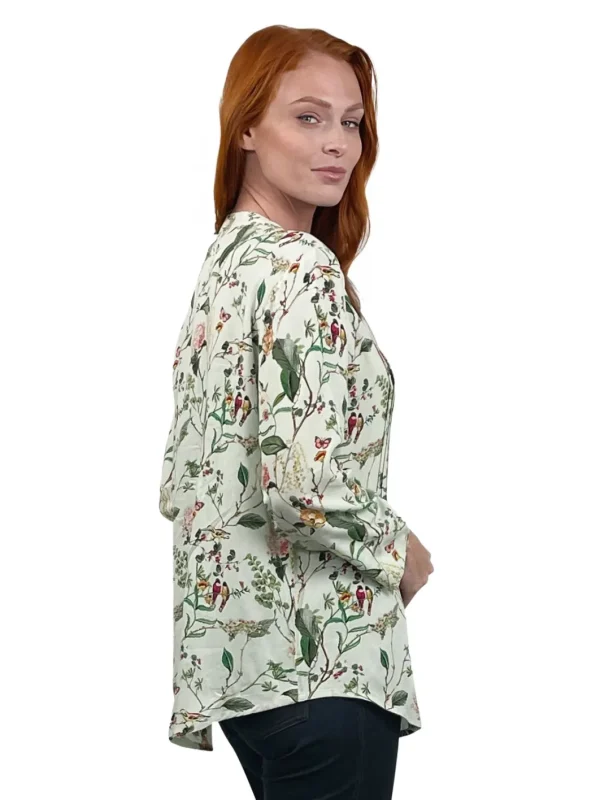 La Cera™ La Cera Springtime Fresh Rayon Print Tunic Online