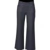 La Cera™ La Cera Stretch Knit Wide Leg Pant Cheap