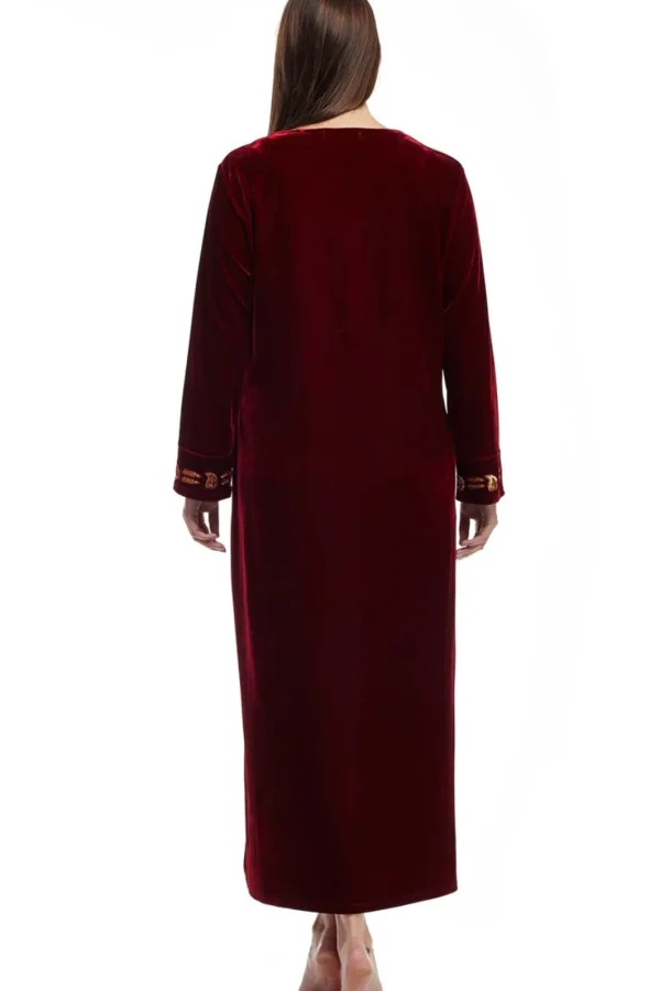 La Cera™ La Cera Velour Gown Discount