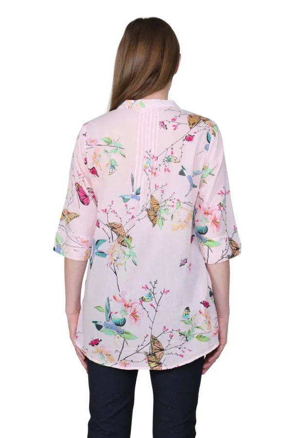 La Cera™ Nature At It'S Best Release Print Tunic Clearance