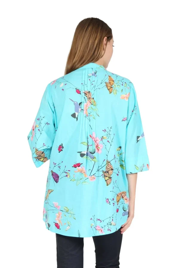 La Cera™ Nature At It'S Best Release Print Tunic Clearance