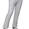 La Cera™ Plus Size French Terry Pant With Lurex Tuxedo Stripe Trim Cheap