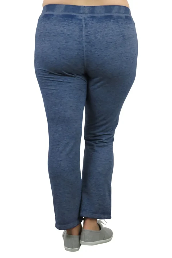 La Cera™ Plus Size Heathered French Terry Pants Shop