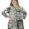 La Cera™ Plus Size La Cera Park Paisley Print Tunic Clearance