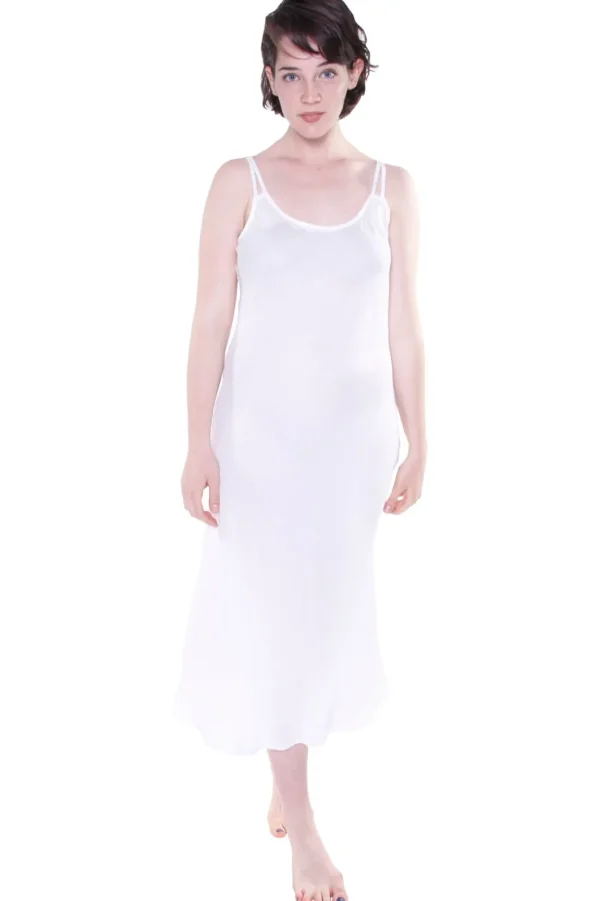 La Cera™ Rayon Gown White Discount