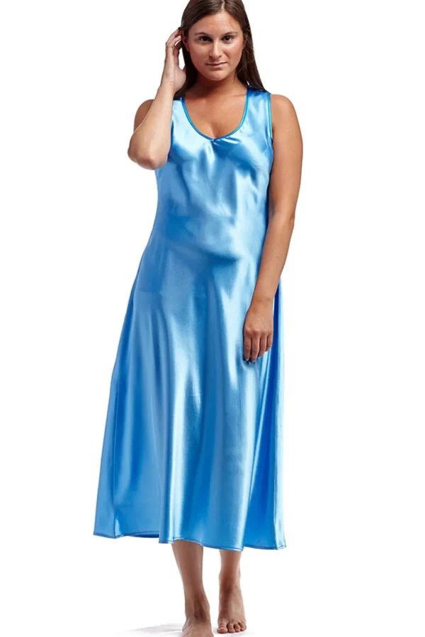 La Cera™ Satin Gown Cheap