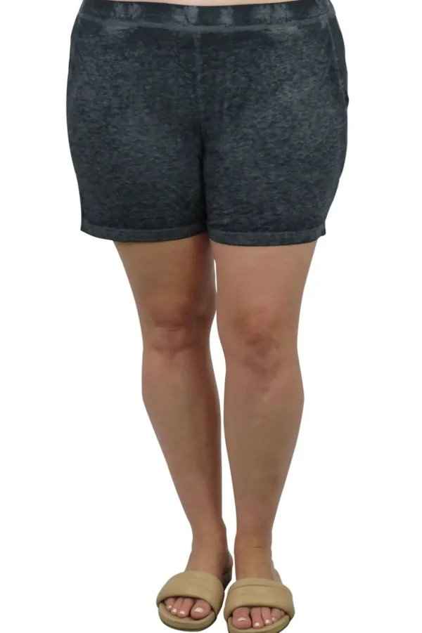 La Cera™ Soft & Supple Knit Boxer Short - Plus Size Outlet