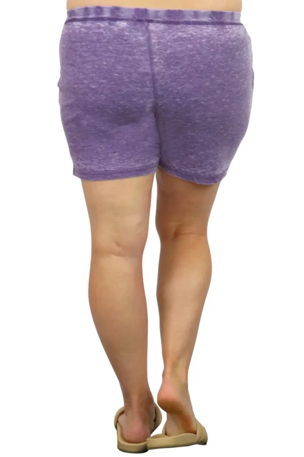 La Cera™ Soft & Supple Knit Boxer Short - Plus Size Outlet