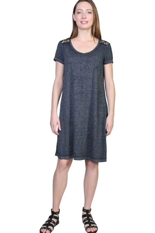 La Cera™ Soft & Supple Knit Dress Cheap