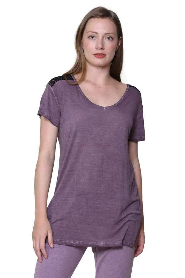 La Cera™ Soft & Supple V-Neck Knit Top Sale