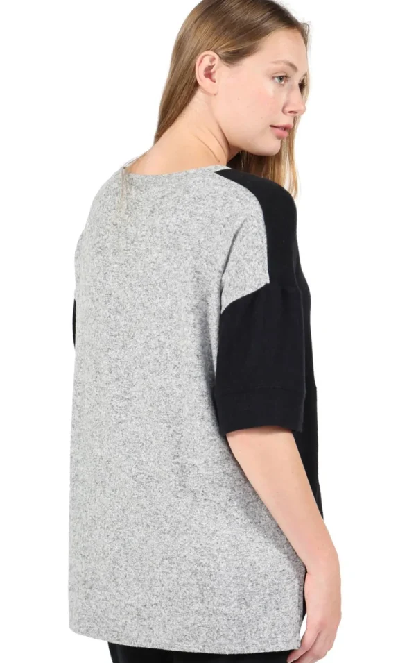 La Cera™ The Comfort Collection Block Tee Flash Sale