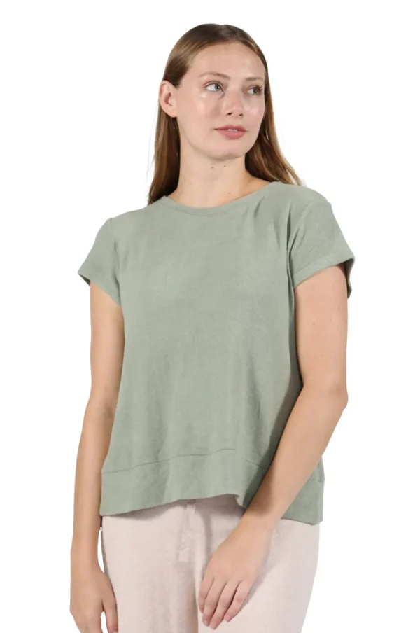 La Cera™ The Comfort Collection Cap Sleeve Tee Store