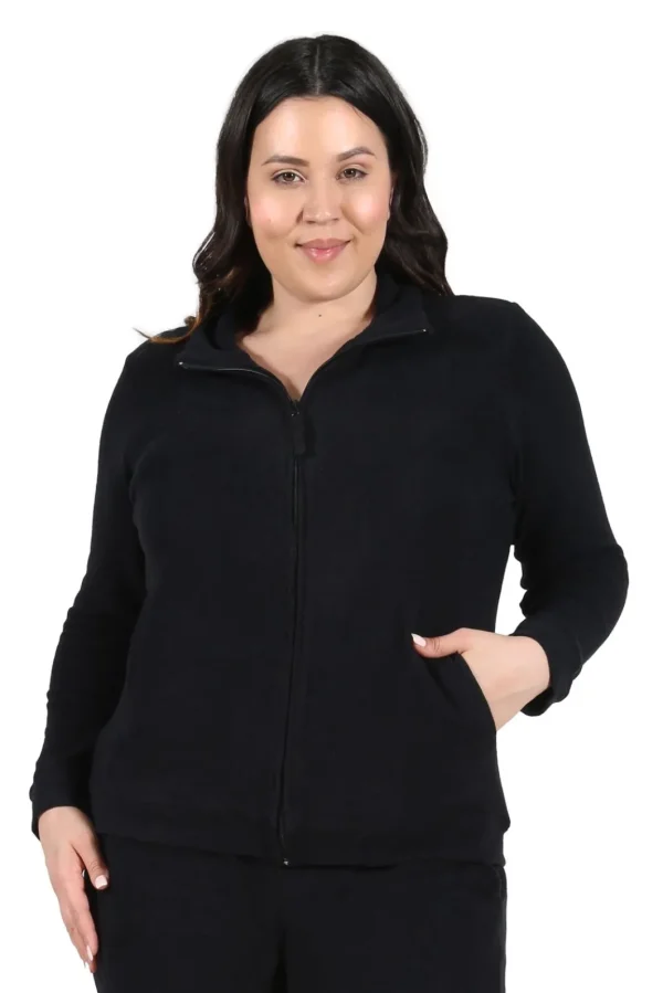 La Cera™ The Comfort Collection Flip Plus Size Jacket Store