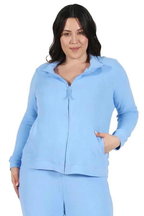 La Cera™ The Comfort Collection Flip Plus Size Jacket Store