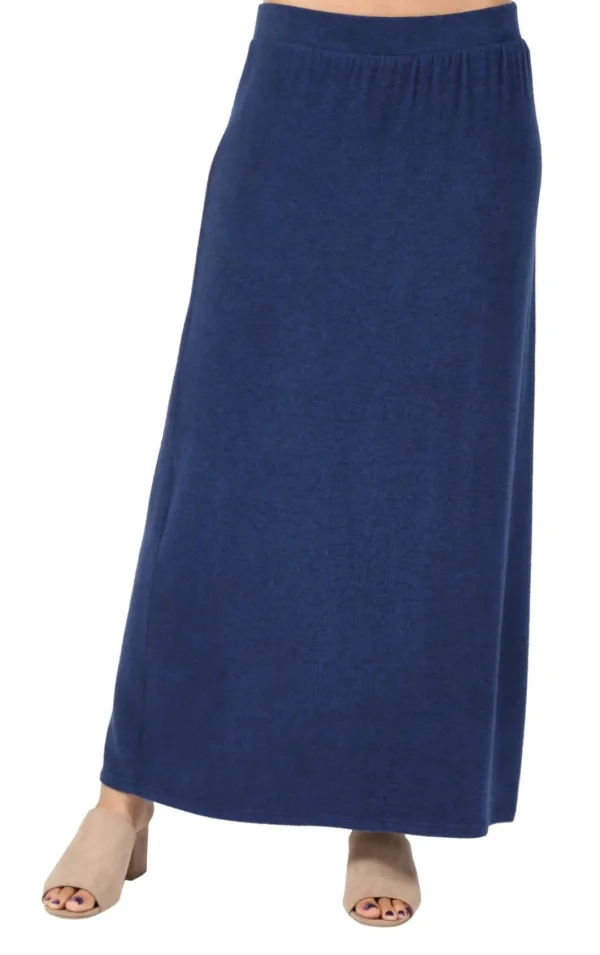 La Cera™ The Comfort Collection Maxi Skirt Hot