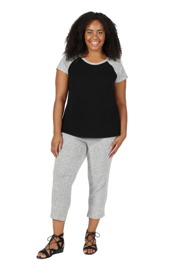 La Cera™ The Comfort Collection Plus Size Capri Cheap