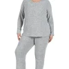 La Cera™ The Comfort Collection Plus Size Snap Pj Set Online