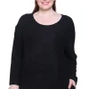 La Cera™ The Comfort Collection Plus Size Scoop Fashion