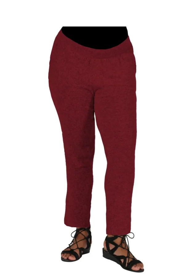 La Cera™ The Comfort Collection Plus Size Slim Pant Shop